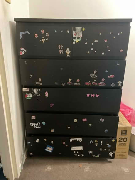Photo of free IKEA cupboard 6 draw (Stoke Newington N16) #2