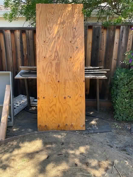 Photo of free 3/4” plywood (Cupertino Jollyman Park area) #1