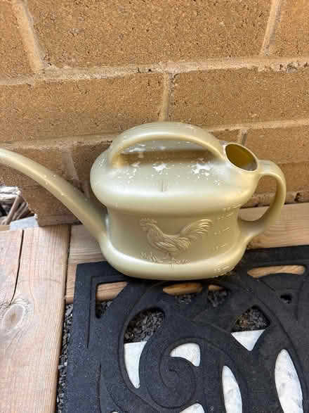 Photo of free 3L Cream Plastic Watering Can (L5L 5P5) #1
