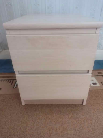 Photo of free IKEA bedside cabinet with drawers (TW7 4) #1