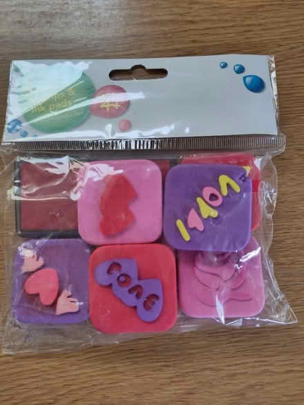Photo of free Foam stamps & ink pads (Milton PO4) #1