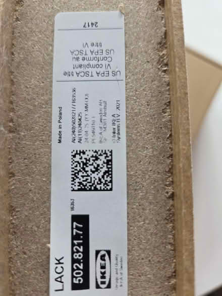 Photo of free Ikea small shelves (Cr7 7pr) #3