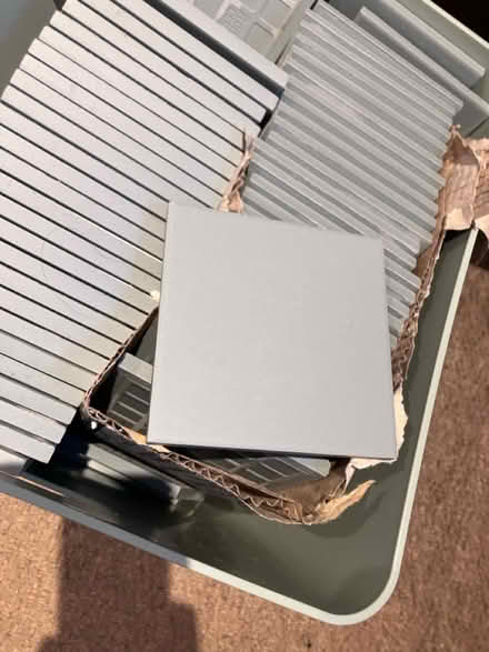 Photo of free Light blue/green porcelain tiles (Margate CT9) #1