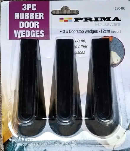 Photo of free Rubber door wedges (Falmouth TR11) #1