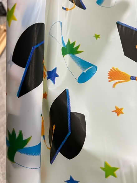 Photo of free Partial roll plastic tblcloth GRAD (Wood Ridge) #1