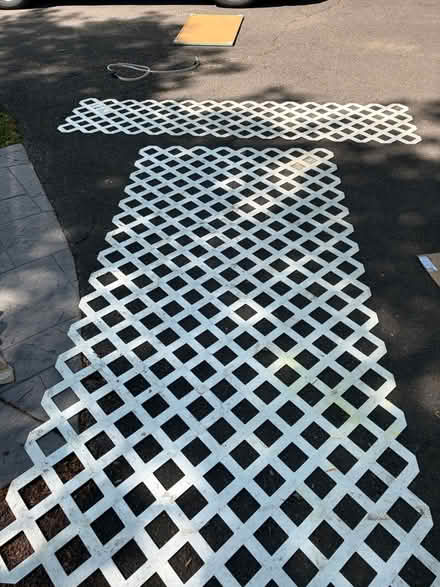 Photo of free Vinyl lattice (Yardley) #1