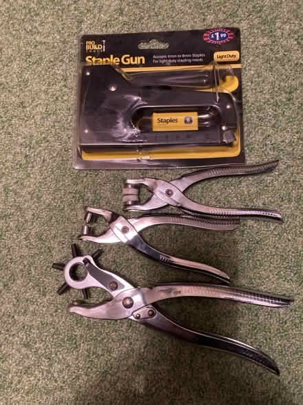 Photo of free Punch, rivet and stapler (Swindon SN5) #1