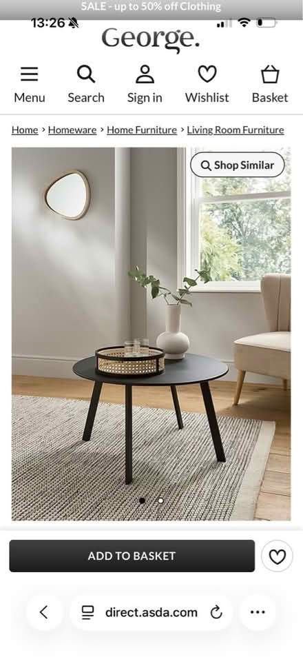 Photo of free Coffee table (Waltham Abbey) #1