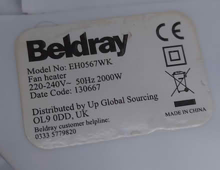 Photo of free Fan heater (Bexley DA5) #2