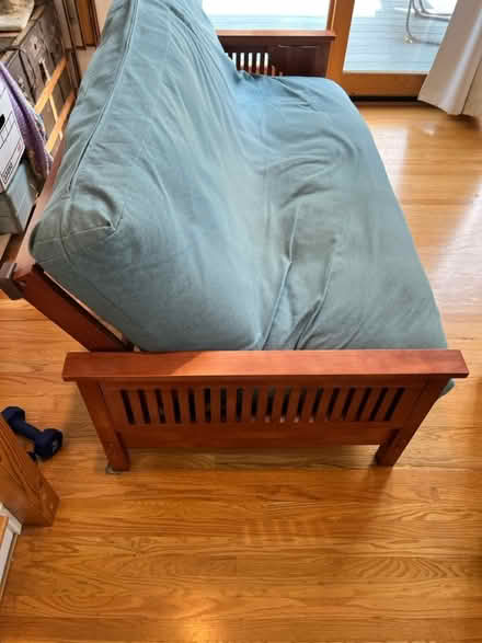 Photo of free Futon couch pull out bed (Vallejo) #3