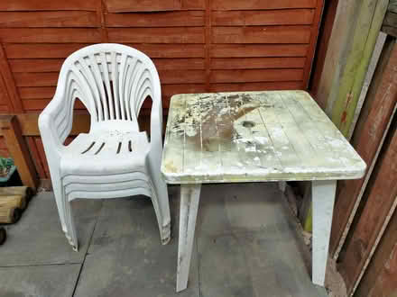 Photo of free Garden table and chairs (Townhead, Kirkintilloch) #1