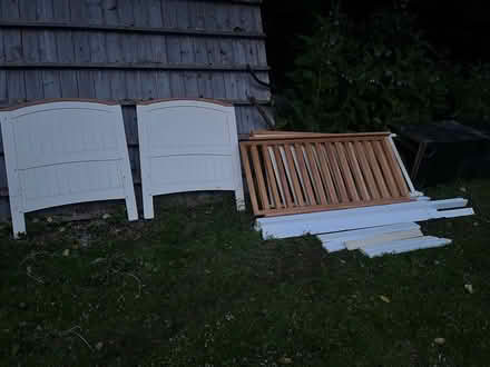 Photo of free Wooden Cot (Bampton OX18) #3
