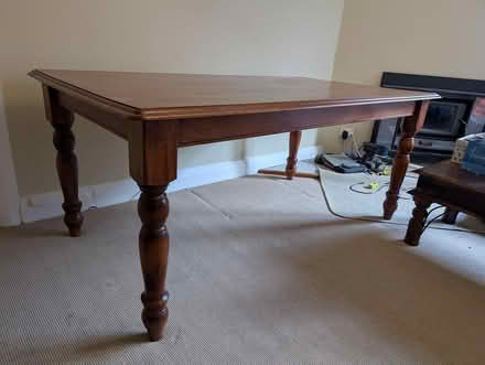 Photo of free 6 seat dining table with chairs (Braddon) #1