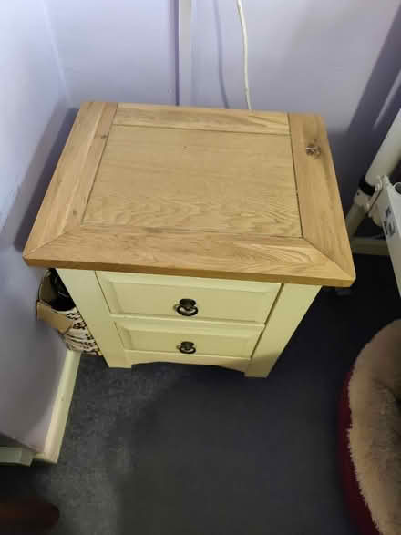 Photo of free 2 X bedside tables (Wessex Road SN14) #3