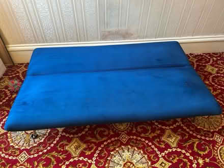 Photo of free Blue John Lewis Sofa Bed (Lymm) #2