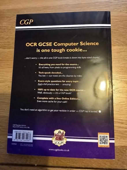 Photo of free GCSE OCR Computer Science (New Longton PR4 4) #2