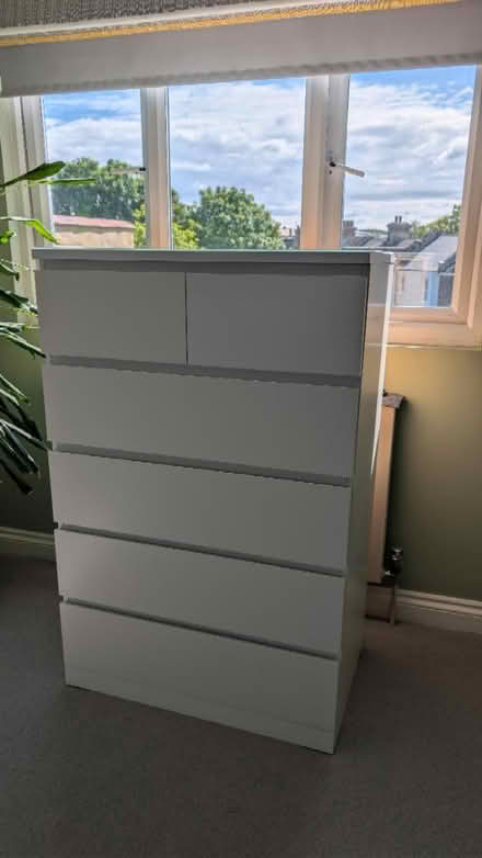 Photo of free IKEA 6 drawer tallboy (E10) #1