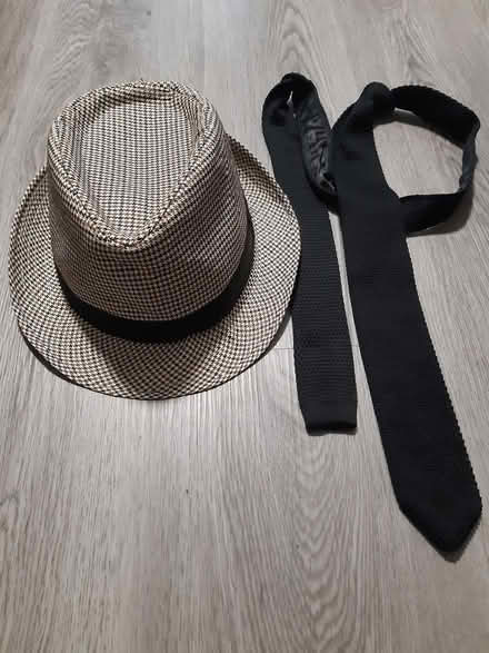 Photo of free Vintage hat + 1970s slim tie (Edinburgh EH17) #1