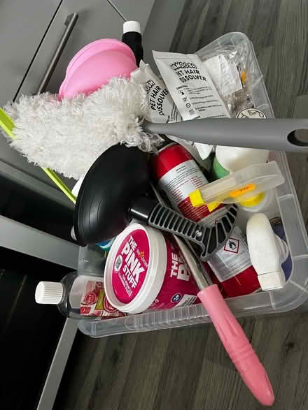 Photo of free Big Box of Cleaning Products etc (Hailsham BN27) #1