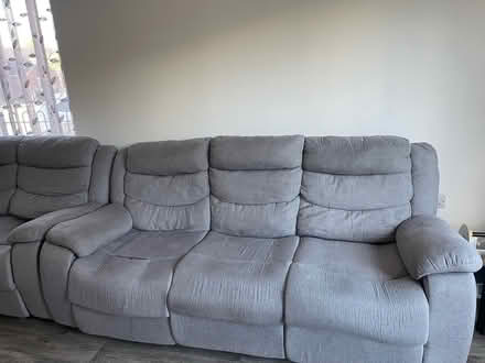 Photo of free 2 & 3 seater sofa grey sofa (Gorton M18) #3