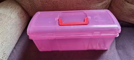 Photo of free Pink Craft Box (Oswestry SY11) #3