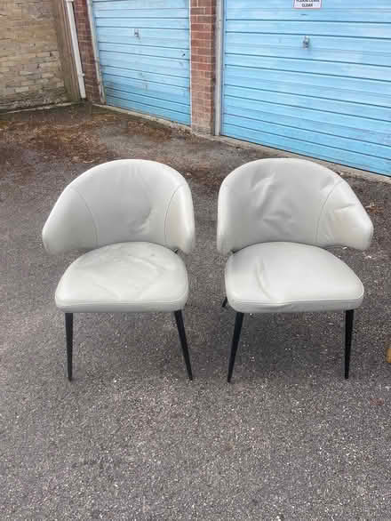 Photo of free Italian leather chairs (Maidenhead SL6) #1