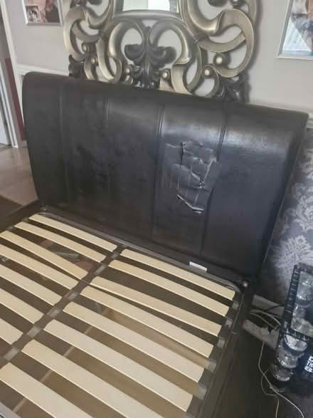 Photo of free Double sleigh bed (Chipping norton OX7) #2