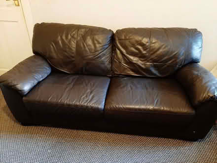 Photo of free 2 Brown Sofas (Teams NE8) #2