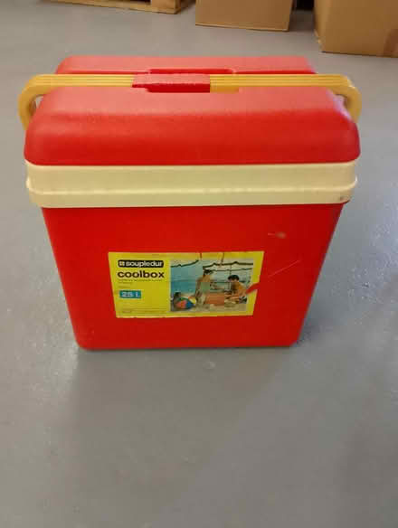 Photo of free fold up camping chair & cool box (Pontefract) #3