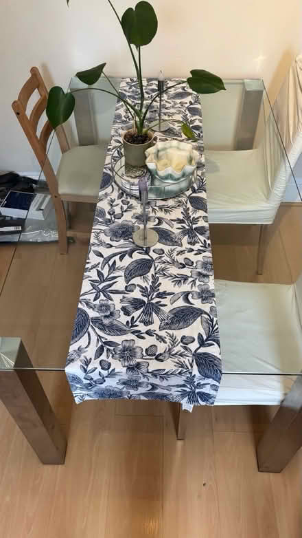 Photo of free Glass top table (Putney SW15) (SW15) #3