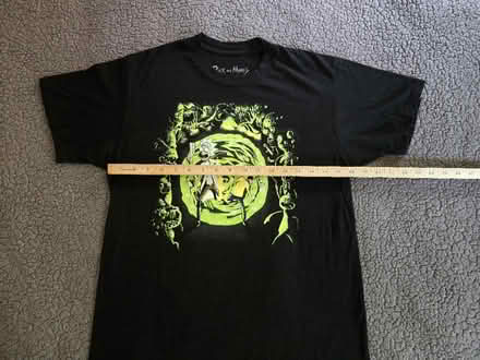 Photo of free Rick and Morty Black Tee Medium (West 7th) #3