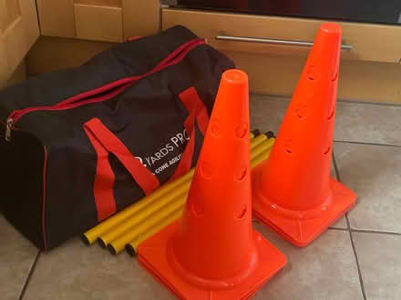 Photo of free Dog agility set with bag (Walham Green SW6) #3