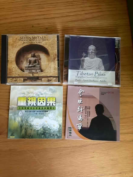 Photo of free Singing bowl & Buddhist CDs (Croton-on-Hudson) #1