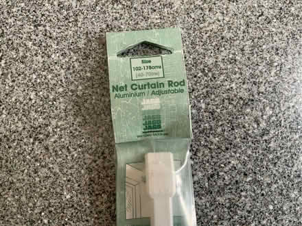 Photo of free New,unused net curtain rod with attachments (Westbrook WA5) #1