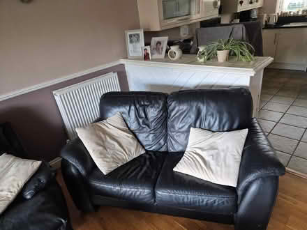 Photo of free Leather Sofa's (Cippenham SL1) #2