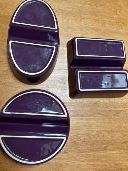 Photo of free Purple serving dishes (Mansfield nottinghamshire) #2