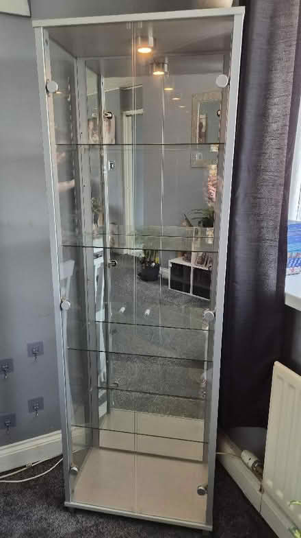 Photo of free Light Up Glass Cabinet (Cliftonville CT9) #1