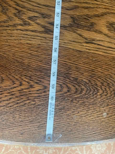 Photo of free Solid wood drop leaf dining table (Maldon CM9) #4