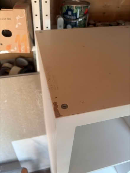 Photo of free White Ikea Kallax shelves (Ravenscourt Park W6) #4