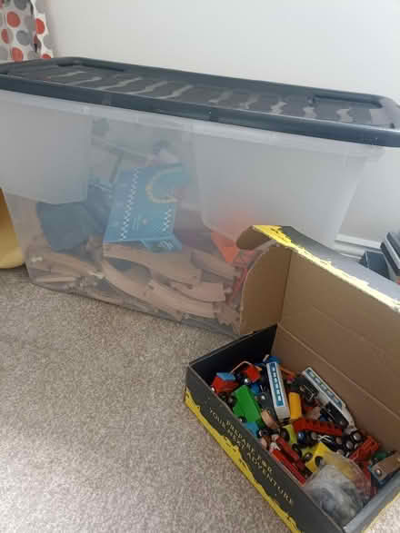 Photo of free Wooden train set (Bramerton NR14) #1