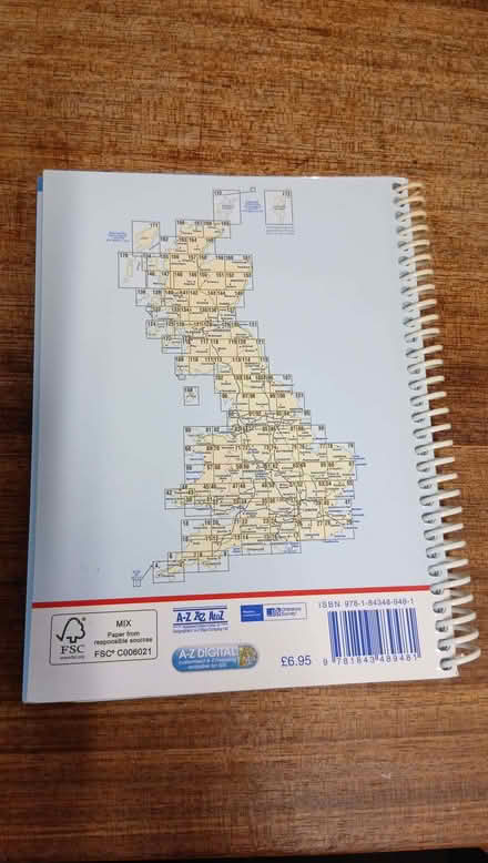 Photo of free 2014 AZ Handy Road Atlas AZ Great Britain (Maidenhead SL6) #2
