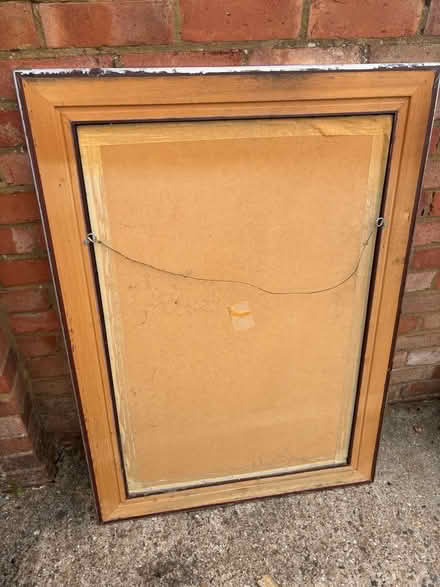 Photo of free Mirror in a wooden frame (Caversham Park RG4) #2
