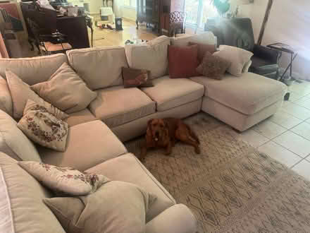 Photo of free Sectional couch (Fairfax Station) #2