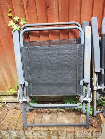 Photo of free Garden chairs x 4 (Chalfont Common SL9) #2