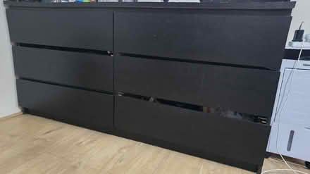 Photo of free Used IKEA MALM - 6 chest drawer (Ilford, IG1) #1