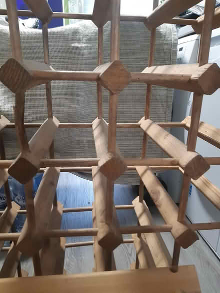 Photo of free 2 Wooden wine racks that fit well (Edinburgh EH17) #4