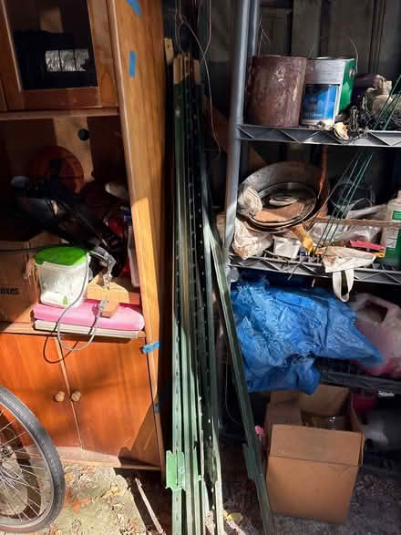 Photo of free ~6’ tall stakes (North Cambridge) #2