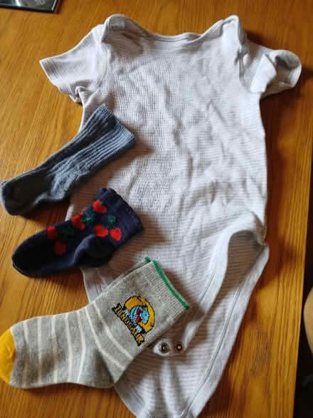 Photo of free Age 2 socks and vest (Parkhead EH11) #1