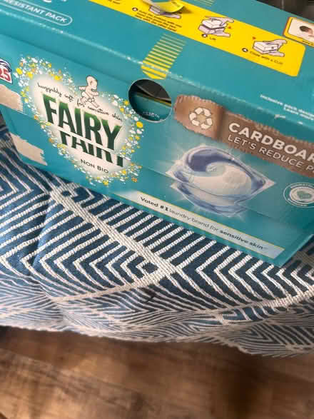 Photo of free Half a box of fairy liquid tabs (Coton Meadows CV23) #1