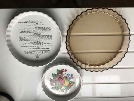 Photo of free 3 quiche dishes (Cheadle Hulme SK8) #1